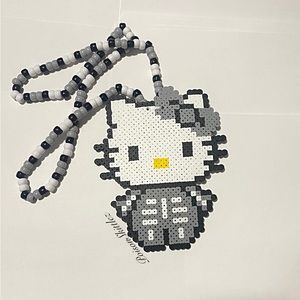 Halloween Skeleton Hello Kitty Necklace Sanrio